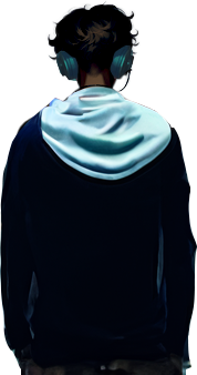  Person in der Mitte auf der Straße