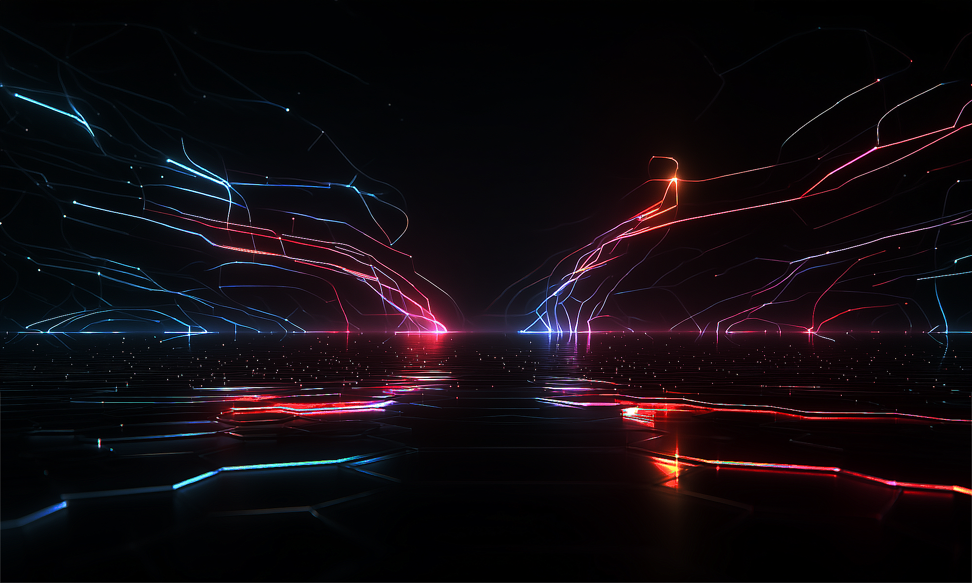Leistungen Neon Hintergrund